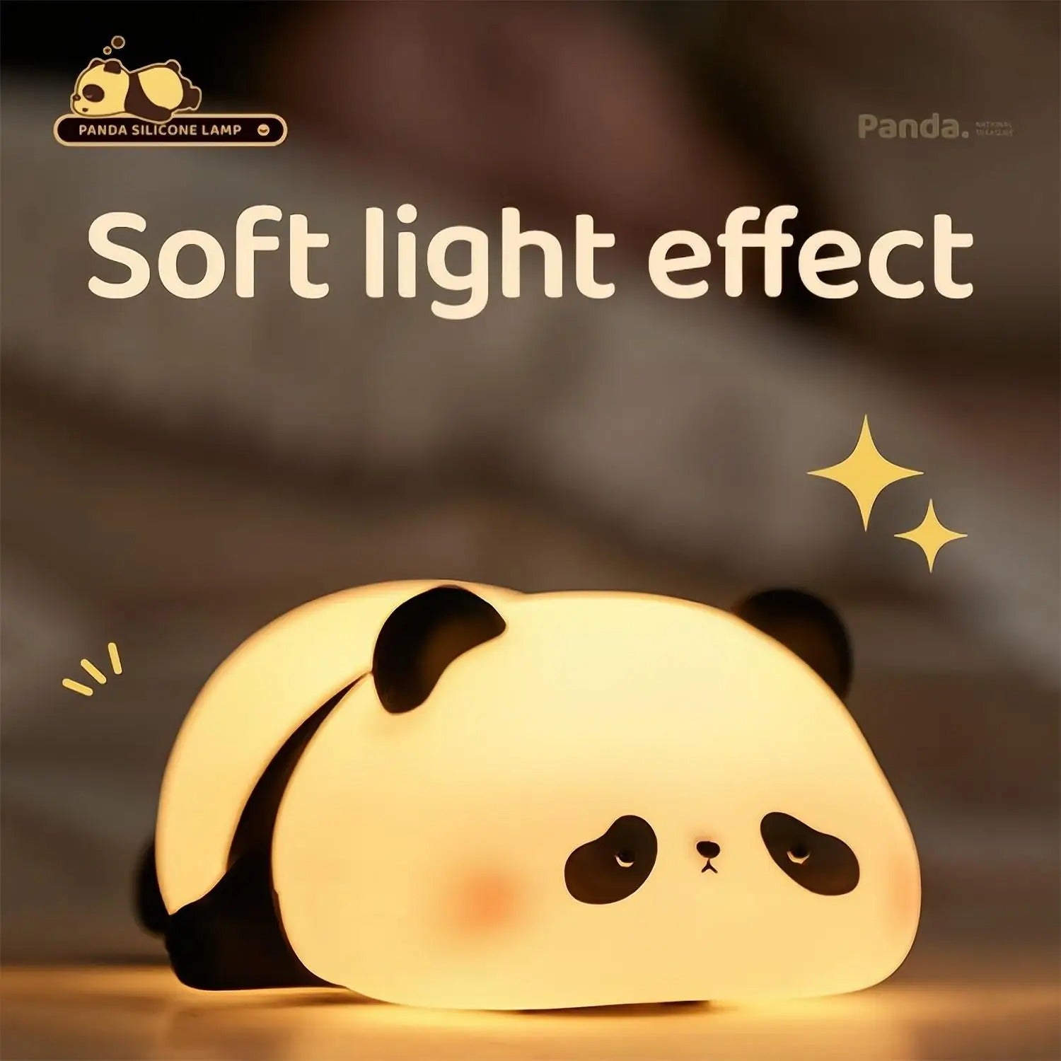 GlowPuff : A Silicone Night Light – The Perfect Soft, Rechargeable Nightlight for Kids