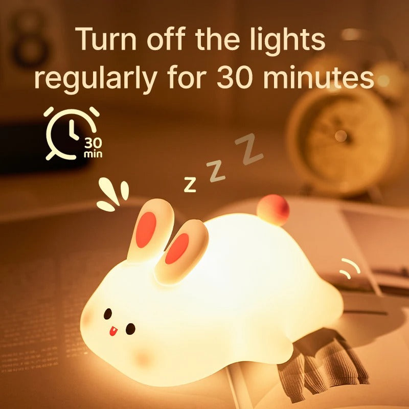 GlowPuff : A Silicone Night Light – The Perfect Soft, Rechargeable Nightlight for Kids