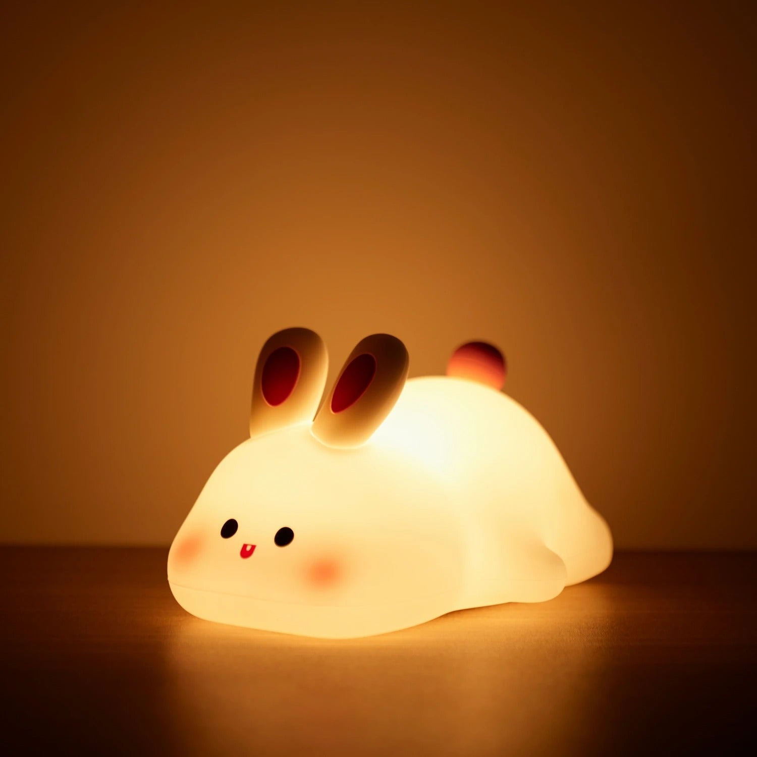 GlowPuff : A Silicone Night Light – The Perfect Soft, Rechargeable Nightlight for Kids