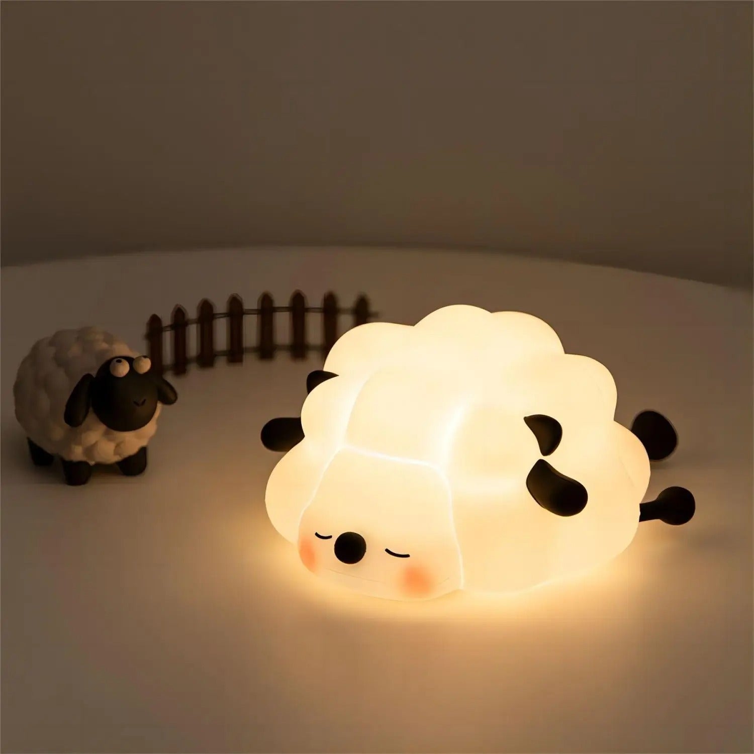 GlowPuff : A Silicone Night Light – The Perfect Soft, Rechargeable Nightlight for Kids