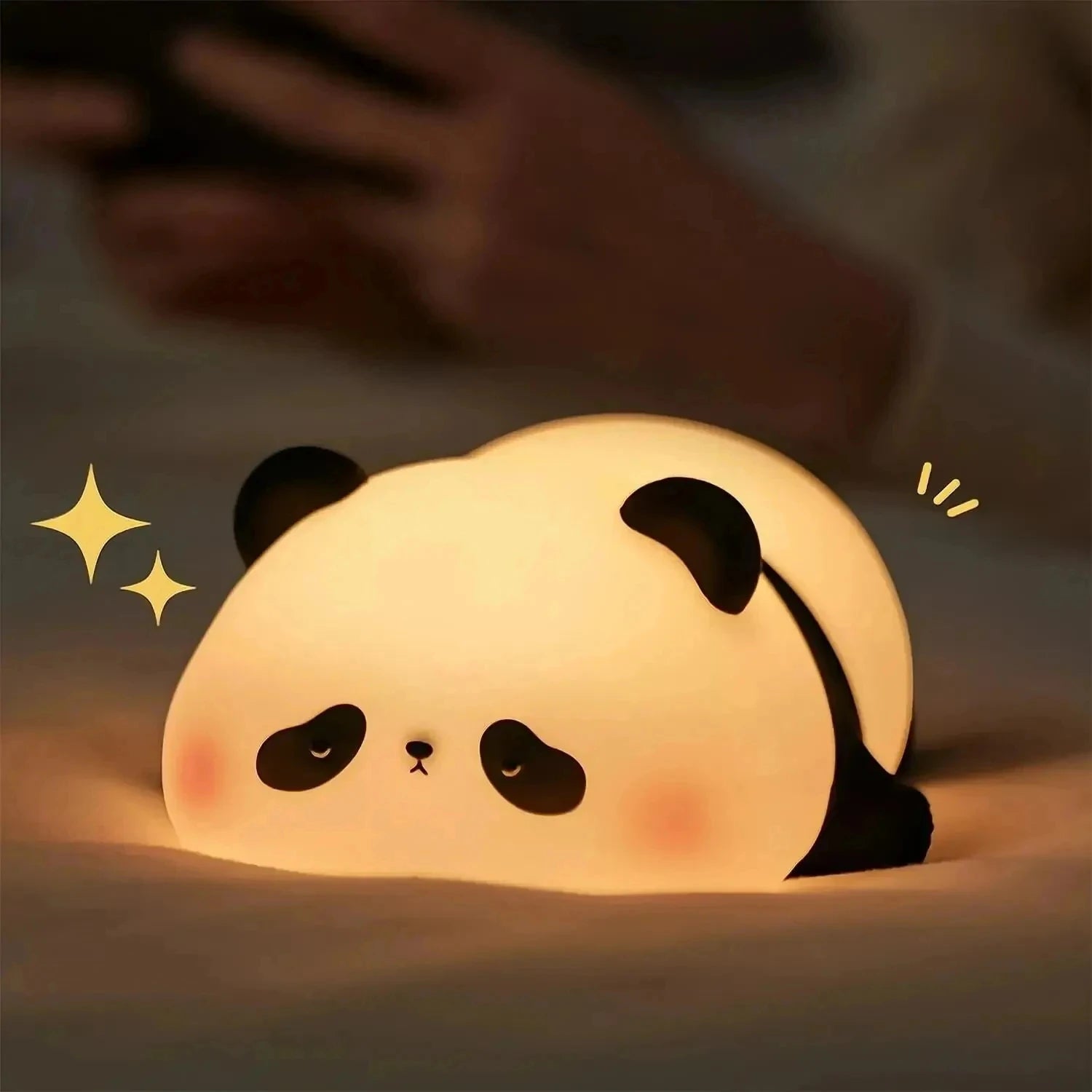 GlowPuff : A Silicone Night Light – The Perfect Soft, Rechargeable Nightlight for Kids