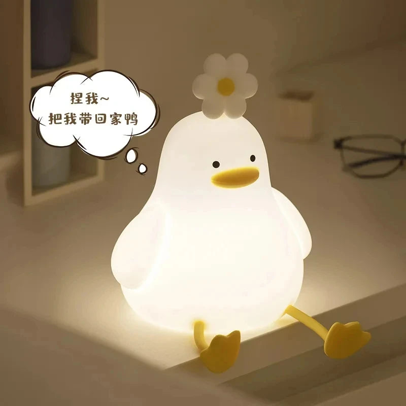 GlowPuff : A Silicone Night Light – The Perfect Soft, Rechargeable Nightlight for Kids