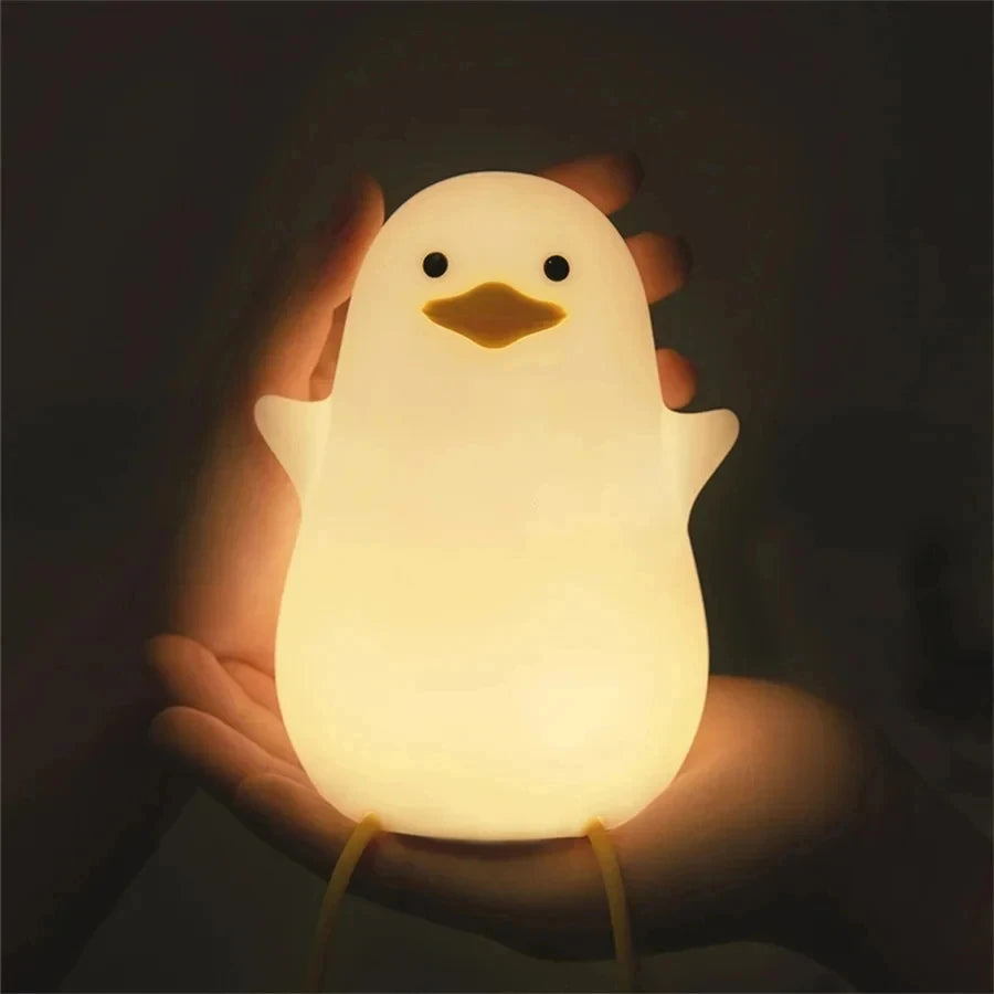 GlowPuff : A Silicone Night Light – The Perfect Soft, Rechargeable Nightlight for Kids