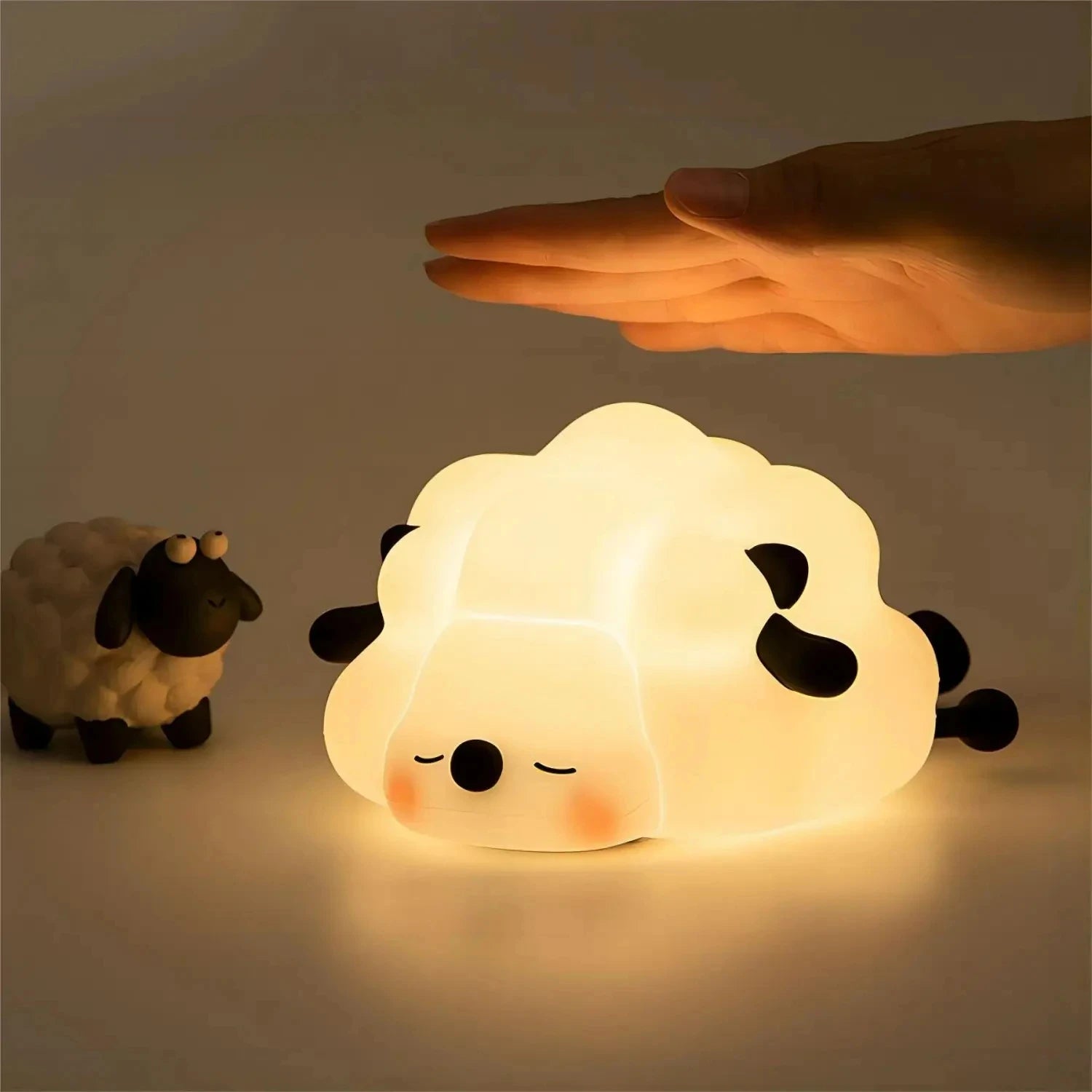 GlowPuff : A Silicone Night Light – The Perfect Soft, Rechargeable Nightlight for Kids